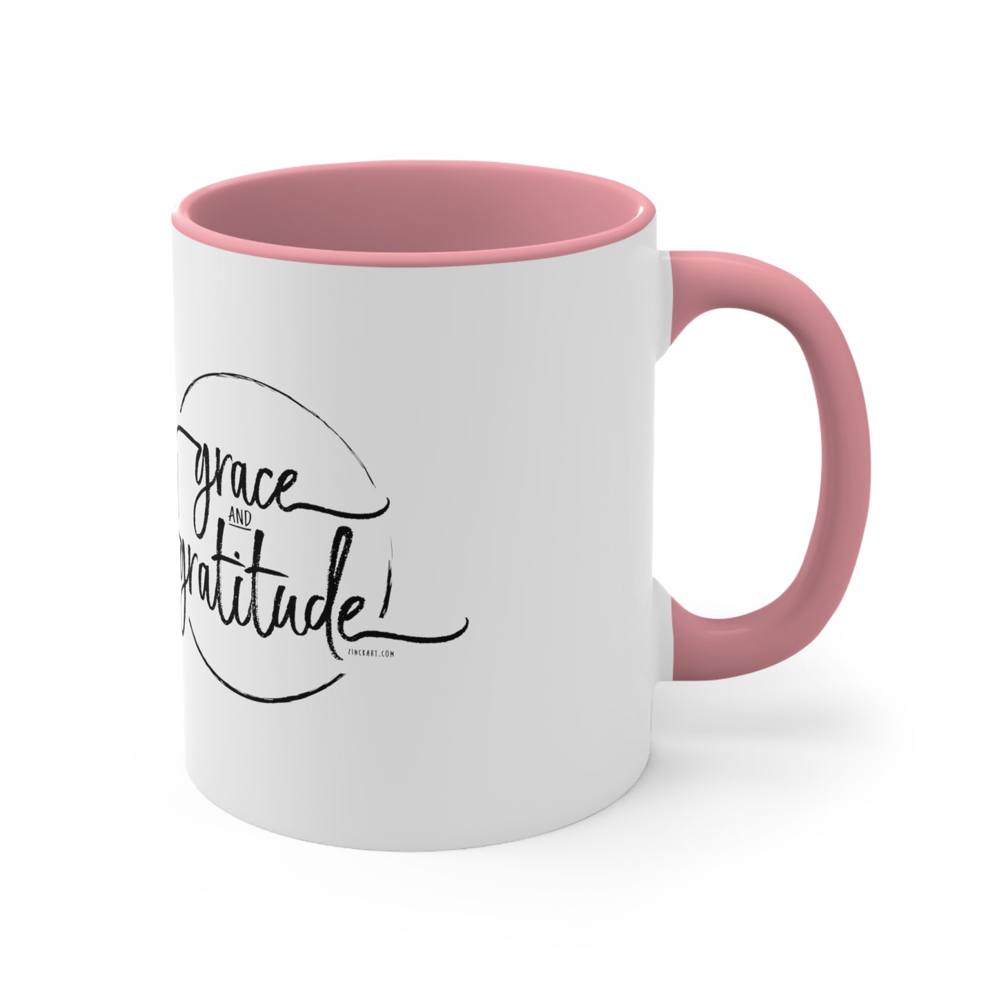 Grace and Gratitude Circle Coffee Mug, 11oz